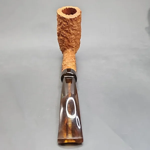 Preben Holm Wengholt Collector 200, Rusticated Stacked Billiard Estate Briar Pipe, Unsmoked [SOLD] - Image 7