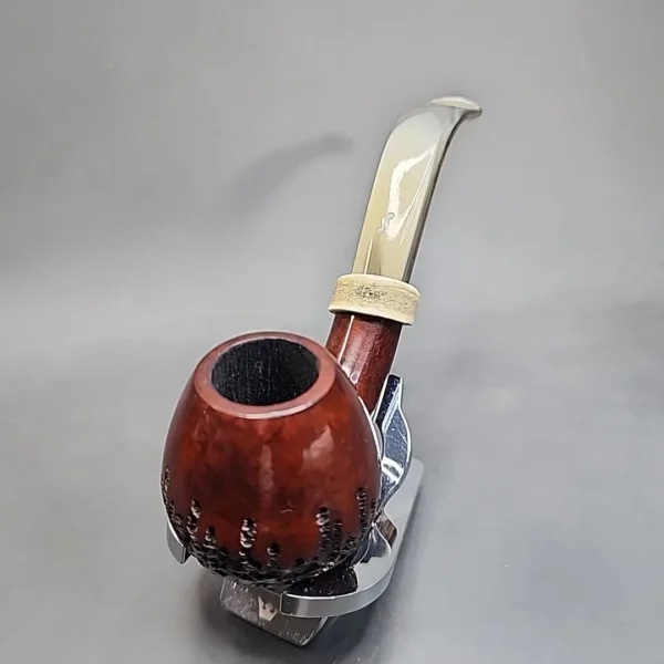 2007 Nording Hunting Pipe, Bent Brandy Elk Estate Briar Pipe, Unsmoked [SOLD OUT] - Image 7