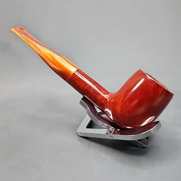 Roma Red Smooth Straight Billiard Estate Briar Pipe, Unsmoked [SOLD OUT] - Image 7