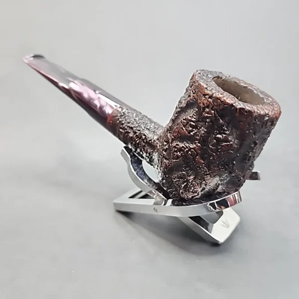 Caminetto Business 101 KS, Rusticated Brandy Estate Briar Pipe [SOLD OUT] - Image 7