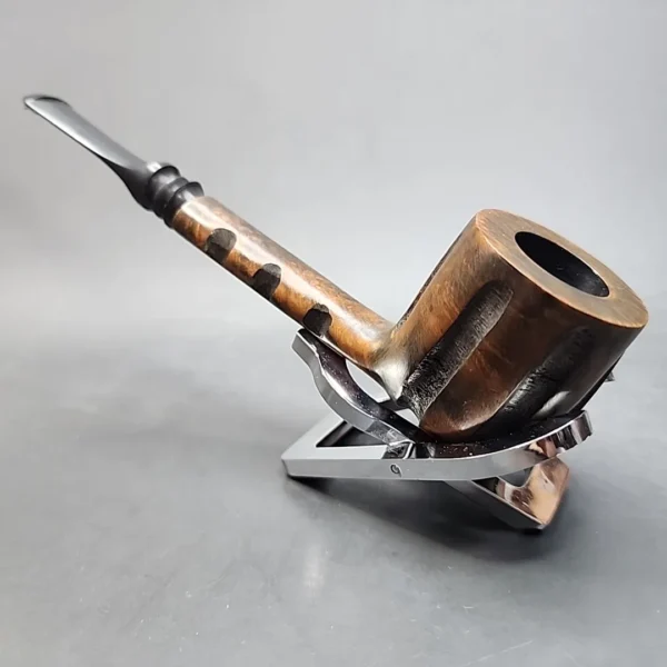 Kaywoodie Ruf-Tone Partially Rusticated Straight Billiard Estate Briar Pipe, Unsmoked [SOLD OUT] - Image 7