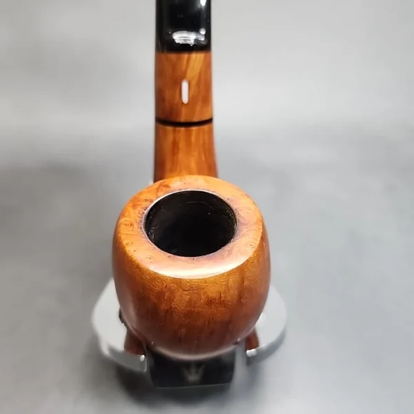 Castello "Castello" 4K Smooth Bent Apple Estate Briar Pipe, Italian Estates - Image 7