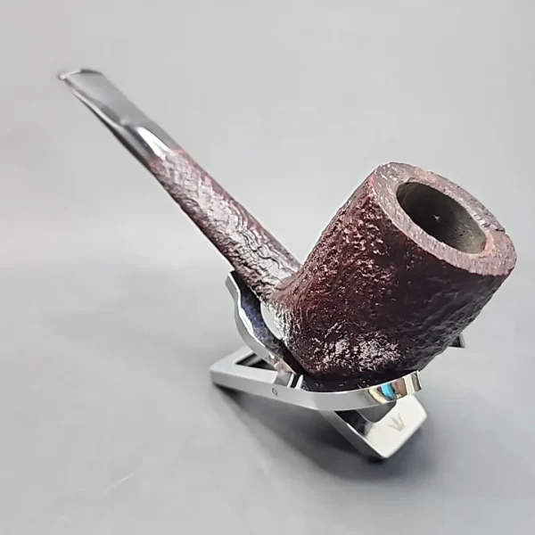 Savinelli De Luxe Milano 803 EX, Sandblasted Straight Billiard Estate Briar Pipe [SOLD OUT] - Image 7