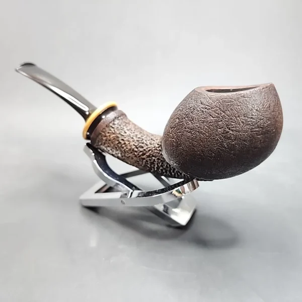 Jesek, Martin Pajesek, Sandblasted Bent Tomato Estate Briar Pipe [SOLD OUT] - Image 7