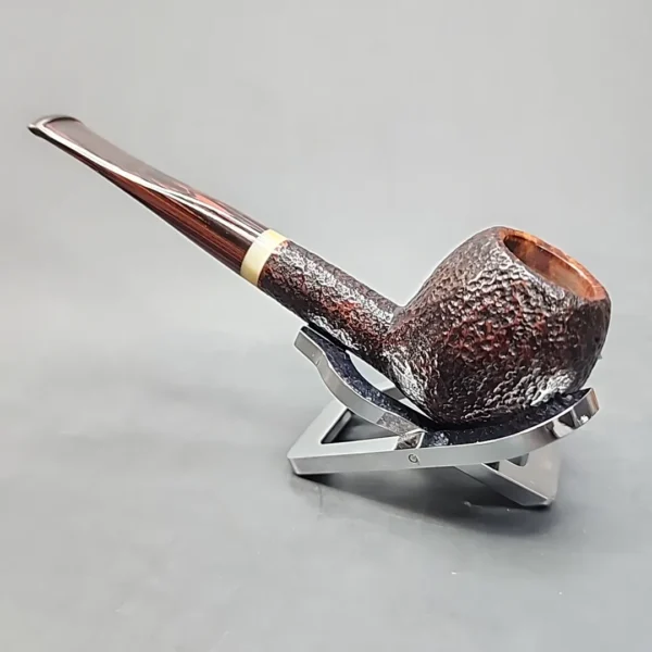 Savinelli Moka 207, Rusticated Straight Apple Estate Briar Pipe, 6mm [SOLD OUT] - Image 7