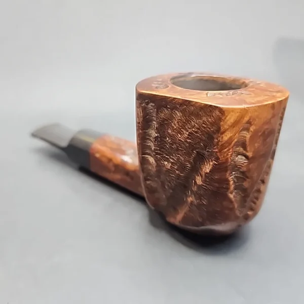 Rogers Rarity Chubby Rusticated Panel Estate Briar Pipe [SOLD OUT] - Image 7
