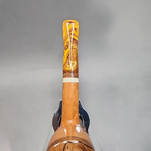 PapaBearPipes Smooth Dublin Handmade Briar Pipe - Image 7