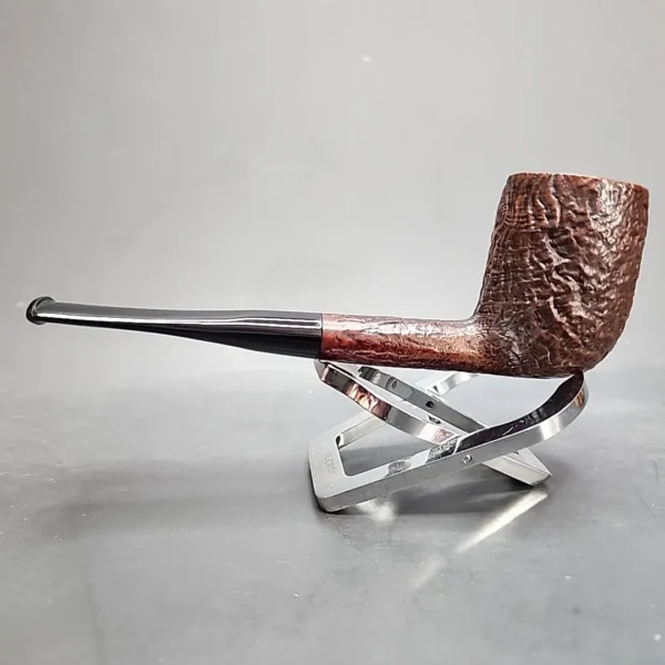 Barling 6589 T.V.F. Sandblasted Straight Billiard Estate Briar Pipe [SOLD OUT] - Image 8