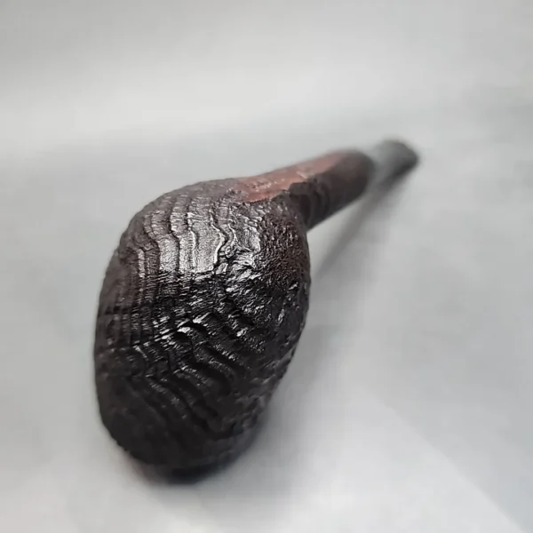 Savinelli Punto Oro 1011 EX, Sandblasted Straight Billiard Estate Briar Pipe [SOLD OUT] - Image 8