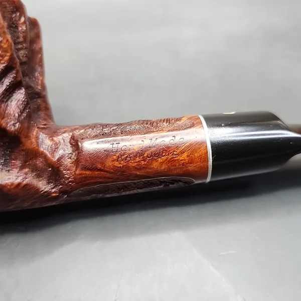 Kaywoodie Handmade Rusticated Panel Estate Briar Pipe, 4 Hole [SOLD OUT] - Image 8
