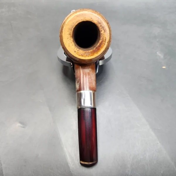 Antique Block Meerschaum Pipe, Screw in Bowl - Image 8