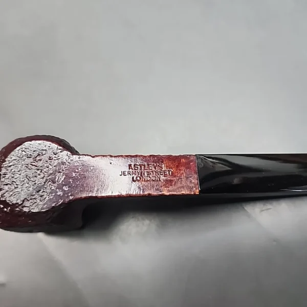 Astleys of London Sandblasted Foursquare Panel Estate Briar Pipe, Unsmoked [SOLD OUT] - Image 8