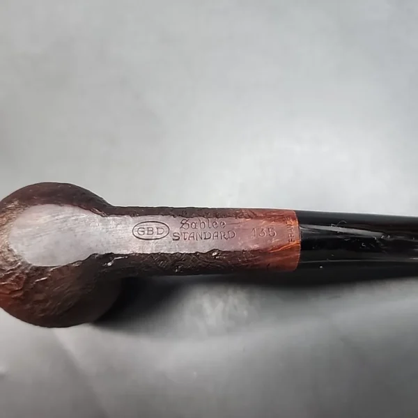 GBD Sablee Standard 135, Sandblasted Billiard Estate Briar Pipe [SOLD OUT] - Image 8