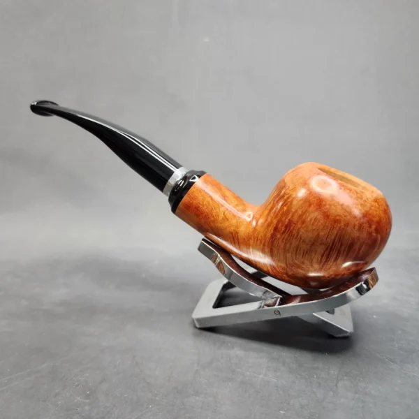 Viking Classic Smooth Bent Apple Estate Briar Pipe, Unsmoked [SOLD OUT] - Image 8