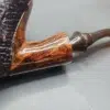 Viggo Nielsen Handmade Partially Sandblasted Freehand Estate Briar Pipe [SOLD OUT] - Image 8