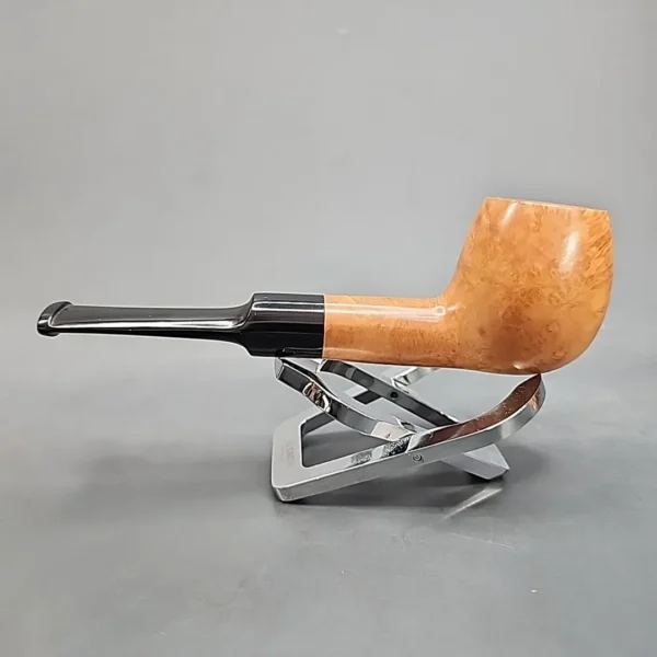 Roma Smooth Straight Apple Briar Pipe, Unsmoked - Image 8