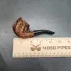 Custombilt His Nibs Rusticated Bent Billiard Estate Briar Pipe [SOLD OUT] - Image 8