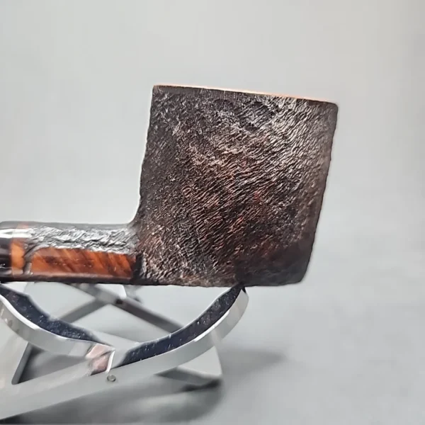 Brakner Antique Royal Danois 813, Sandblasted Estate Briar Pipe [SOLD OUT] - Image 8