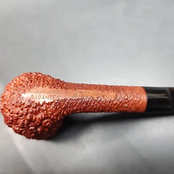Savinelli Gigantes 811 EX, Rusticated Billiard Estate Briar Pipe [SOLD OUT] - Image 8