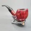 Age Bogelund AG Smooth Bent Apple Briar Pipe, Danish Estates [SOLD OUT] - Image 8