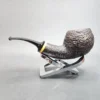 Joe Hinkle Sandblasted Bent Apple Estate Briar Pipe [SOLD OUT] - Image 8