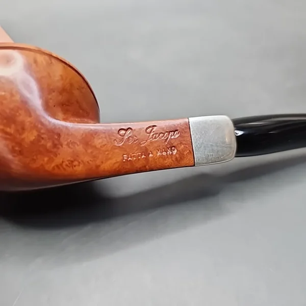 Ser Jacopo L1, Smooth Squat Bulldog Estate Briar Pipe [SOLD OUT] - Image 8