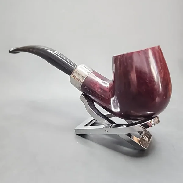 James Upshall Tilshead FH 6, Military Mount Bent Apple Briar Pipe, Unsmoked [SOLD OUT] - Image 8