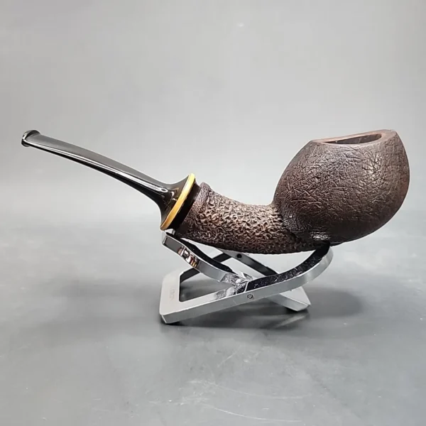 Jesek, Martin Pajesek, Sandblasted Bent Tomato Estate Briar Pipe [SOLD OUT] - Image 8