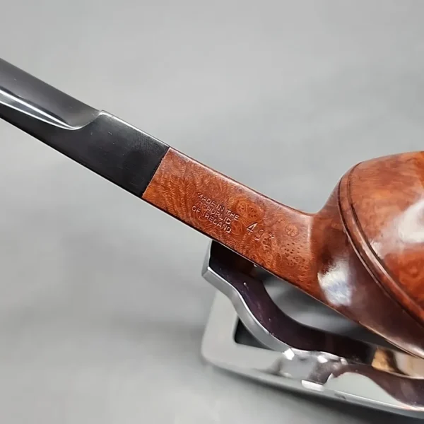 Peterson's Premier Selection 493, Squat Bulldog Briar Pipe, Republic Era Estate [SOLD OUT] - Image 8