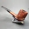 The Tinder Box Exotica Sandblasted Bent Billiard Estate Briar Pipe [SOLD OUT] - Image 8