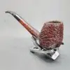 Ben Wade Majestic Sandblasted Bent Brandy Estate Briar Pipe [SOLD OUT] - Image 8