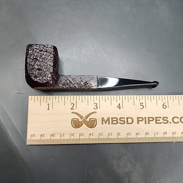 Astleys of London Sandblasted Foursquare Panel Estate Briar Pipe, Unsmoked [SOLD OUT] - Image 9