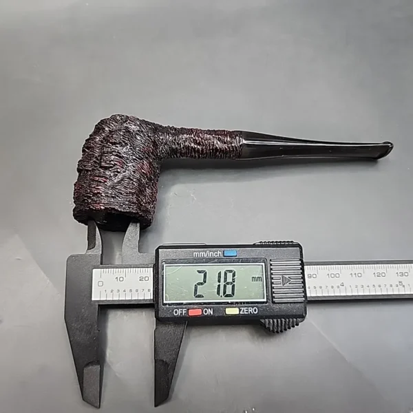 Ascot Rusticated Straight Billiard Estate Briar Pipe [SOLD OUT] - Image 9