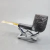 Savinelli De Luxe Milano 111 KS, Sandblasted Straight Billiard Estate Briar Pipe [SOLD OUT] - Image 9