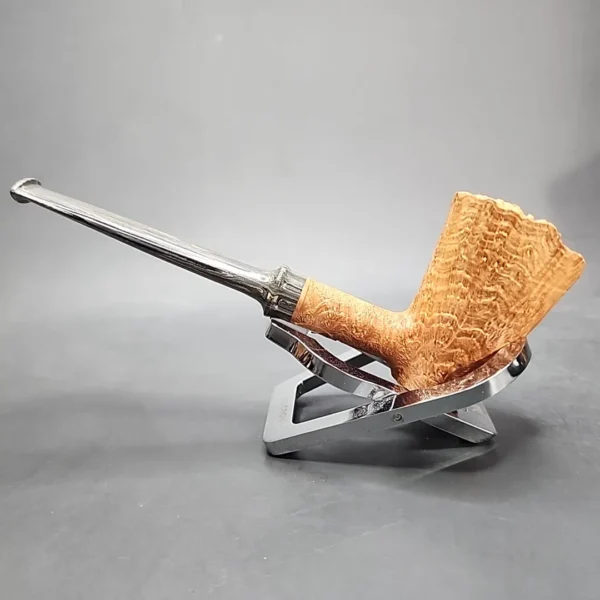 Sean Reum Pipes, Sandblasted Dublin Estate Briar Pipe, New [SOLD OUT] - Image 9