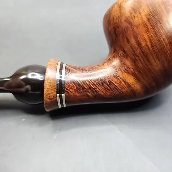 Age Bogelund Smooth Bent Dublin Estate Briar Pipe, Danish Estates (9mm) [SOLD OUT] - Image 9