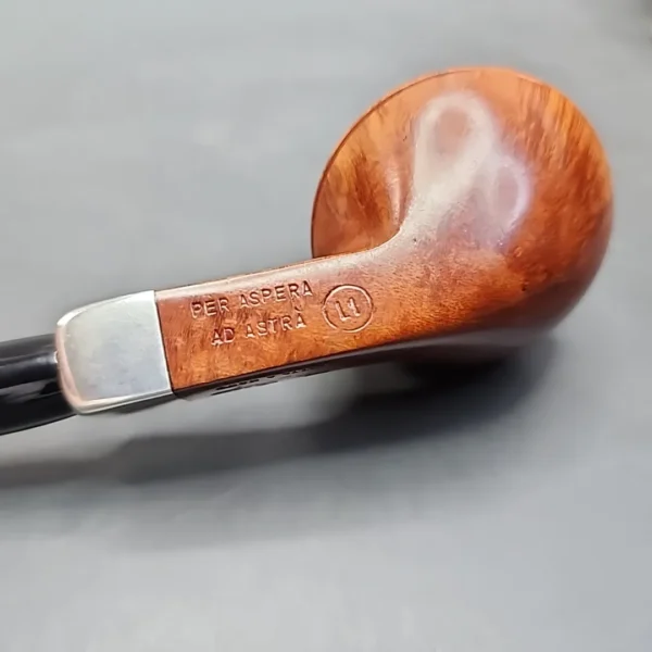 Ser Jacopo L1, Smooth Squat Bulldog Estate Briar Pipe [SOLD OUT] - Image 9
