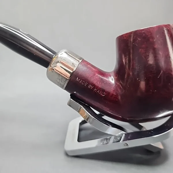 James Upshall Tilshead FH 6, Military Mount Bent Apple Briar Pipe, Unsmoked [SOLD OUT] - Image 9
