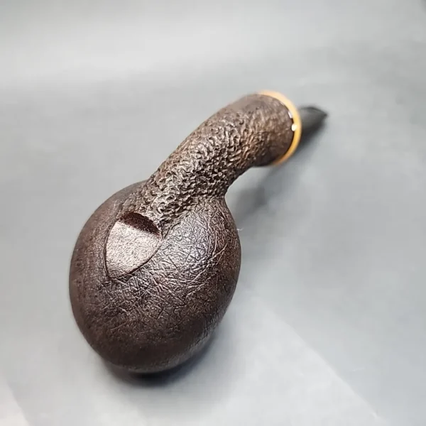 Jesek, Martin Pajesek, Sandblasted Bent Tomato Estate Briar Pipe [SOLD OUT] - Image 9