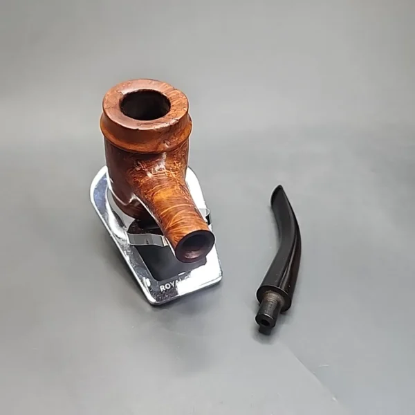 Captain Warren Smooth Calabash Estate Briar Pipe, Other Estates - Image 9