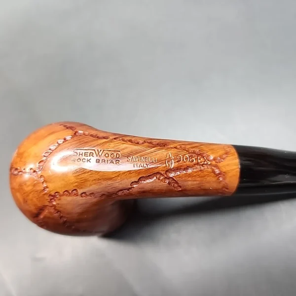 Savinelli Sherwood Rock Briar 906 EX, Estate Briar Pipe [SOLD OUT] - Image 9