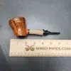 PapaBearPipes Smooth Rhodesian Sitter Handmade Briar Pipe, New [SOLD OUT] - Image 9