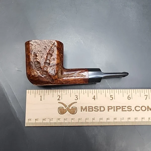 Rogers Rarity Chubby Rusticated Panel Estate Briar Pipe [SOLD OUT] - Image 9