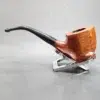 Tim West Smooth Handmade Panel Estate Briar Pipe - Image 9