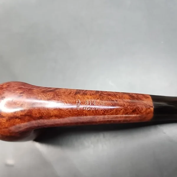 Savinelli De Luxe Milano 814 KS, Smooth Canadian Estate Briar Pipe, Italian Estates [SOLD OUT] - Image 9