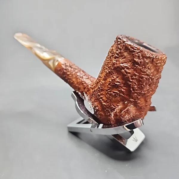 Caminetto Business 116 KS, Rusticated Brandy Briar Pipe, Italian Estates [SOLD OUT] - Image 10