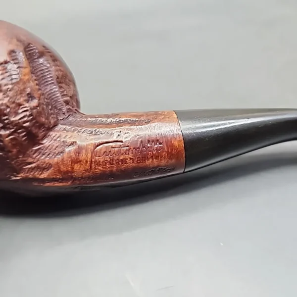Custombilt Rusticated Bent Tomato Estate Briar Pipe, [SOLD OUT] - Image 10