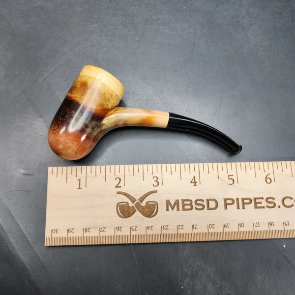 Antique Hawkbill Screw Top Block Meerschaum Pipe, Fitted Case - Image 10