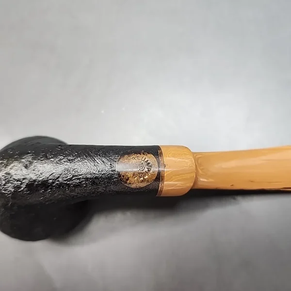 Sean Reum Pipes, Black Sandblasted Acorn Briar Pipe, New - Image 10