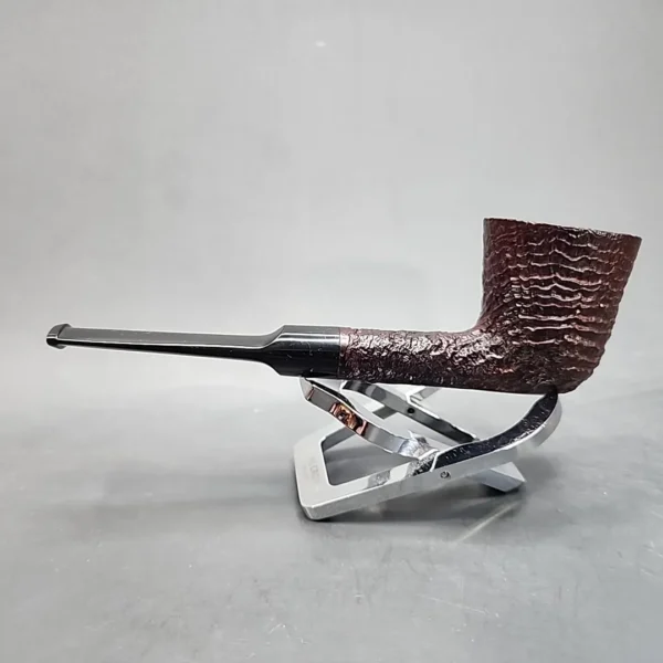 Sasieni 4 Dot Ruff Root Dark, Sandblasted Dublin Estate Briar Pipe [SOLD OUT] - Image 10